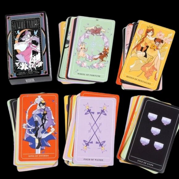 Anime Tarot Deck Mini by Natasha Yglesias. Full 78 Card Deck - Picture 3 of 5